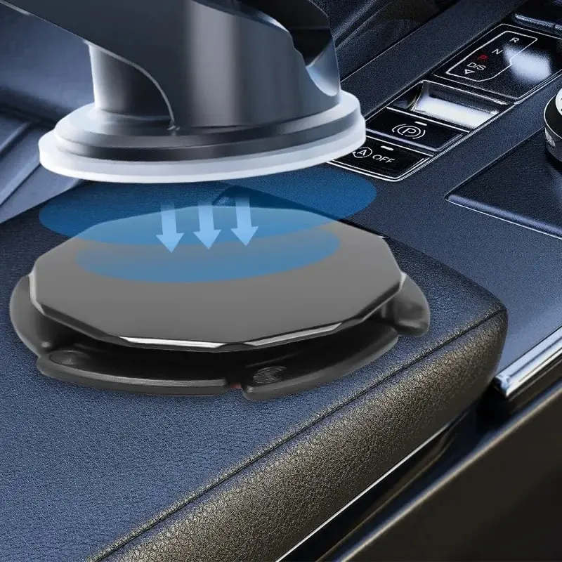 Suction Cup Spacer for Car Cell Phone Holder Strong Adhesive Base Center Console Dashboard Mounting Plate Cell Phone Holder Pad