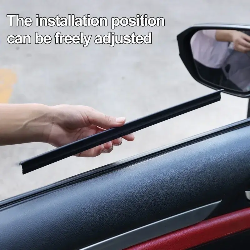 2PCS Car Master/Passenger Universal Side Windows Wipers Multifunctional Windscreen Water Fog Removal Wipers Auto Accessories