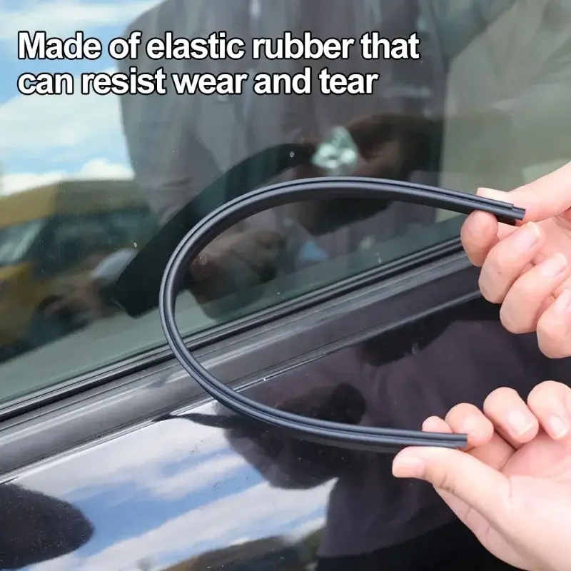 2PCS Car Master/Passenger Universal Side Windows Wipers Multifunctional Windscreen Water Fog Removal Wipers Auto Accessories
