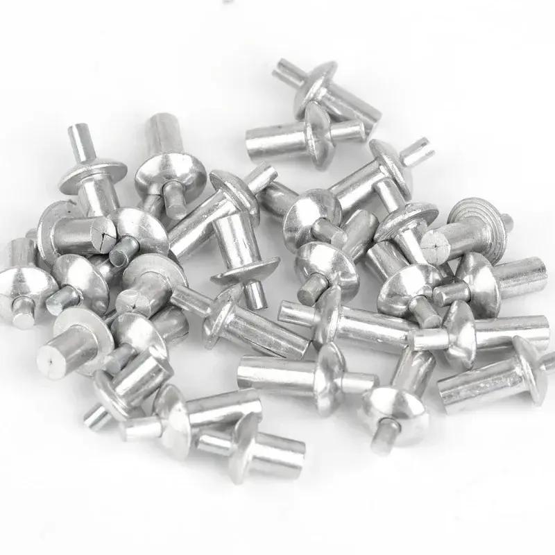 Aluminum Alloy Expansion Rivets Hammer Drive Expansion Nails Head Piercing Rivet Stainless Steel Rod Screws Board Wall Fasteners