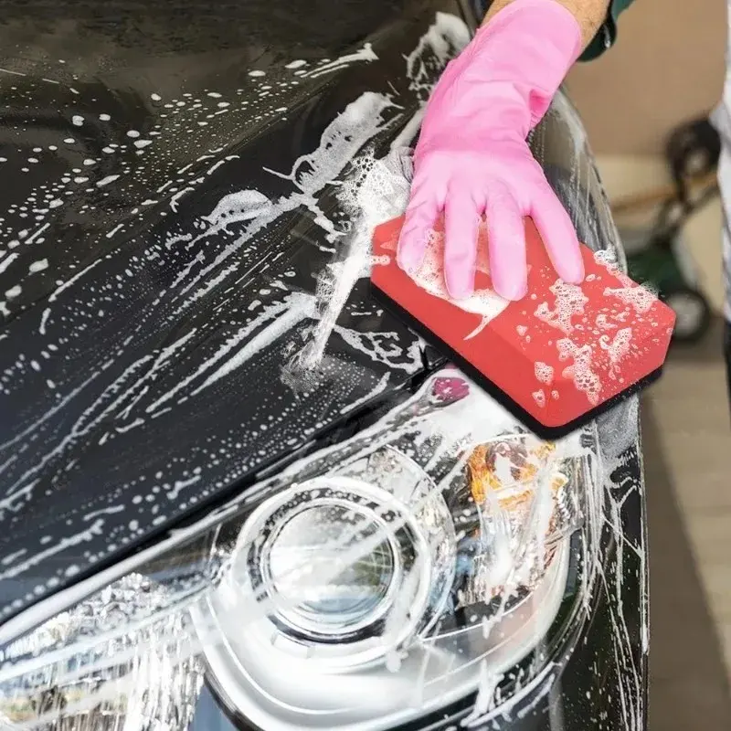 Car Wash Mud Cleaner Magic Clay Bar Sponge Block Pad Remove Tools Polisher Wax for Car Auto Body Care Wash Accessories