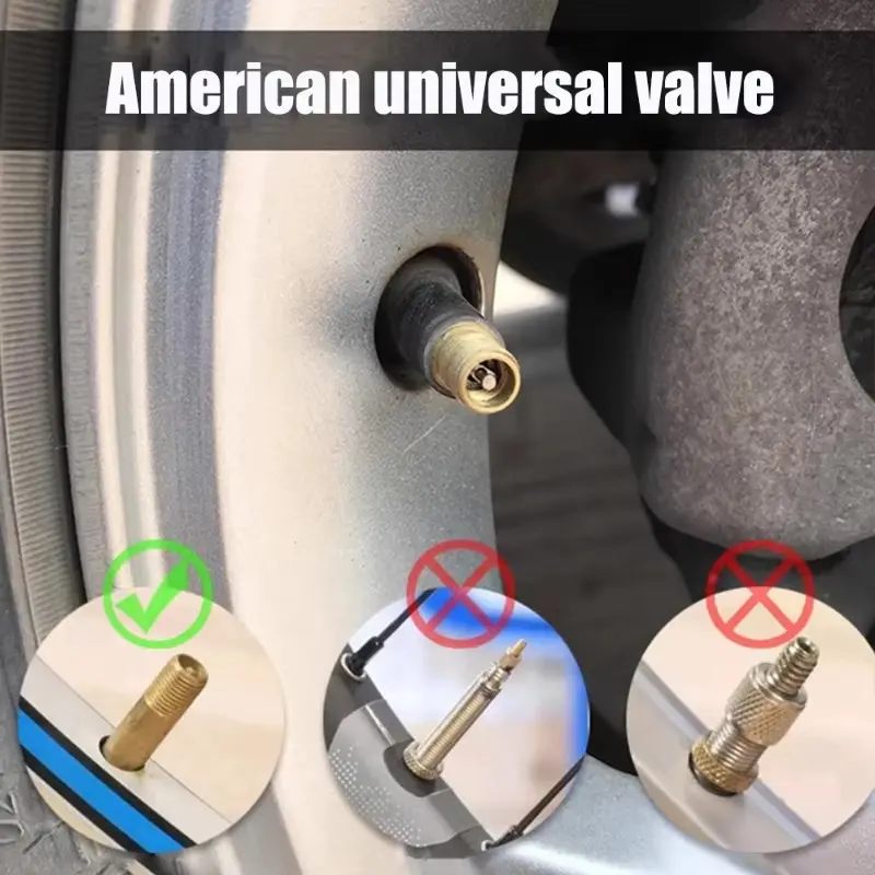 3/1Pcs Flexible Rubber Tyre Valve Extension 210mm -100mm Twin Wheel Lorry Van Bus Adapter Car Accessories Bike Accessories