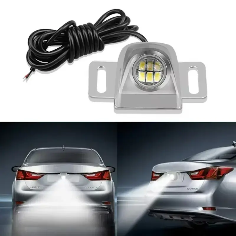 High Brightness Car Reversing Light Universal Auto Truck Reverse Parking Tail LED Bulb Lights Night Safety Reverse Lamp 12-24V