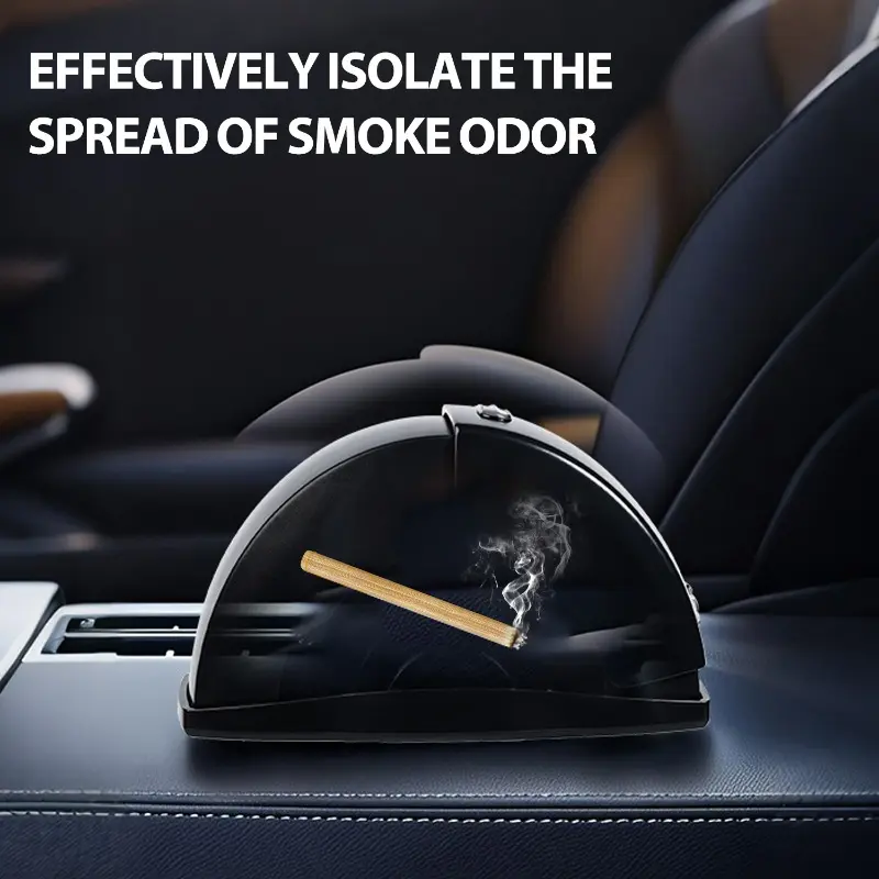 Universal Car Door Ashtray Windproof Sliding Cover Opening and Closing Car Cigarette Ashtray Auto Accessories for Car Interior