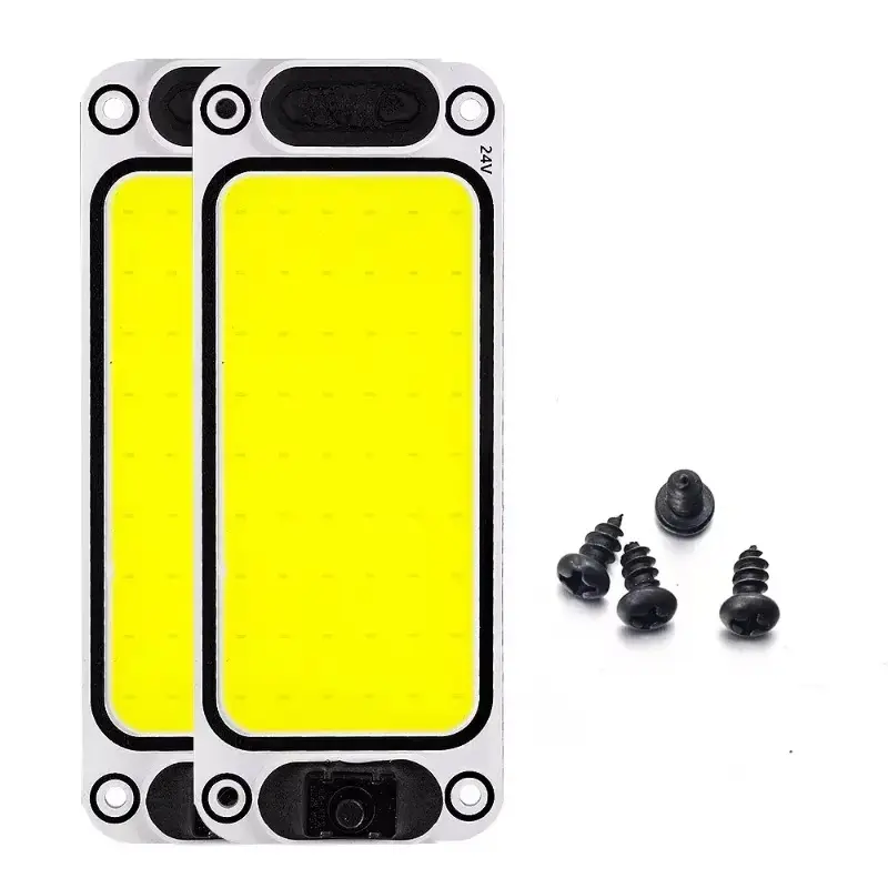 Car Truck Interior Readling Lamp 54LED COB Lights High Brightness Panel Bulb Truck Van Boat Dome Readling Light 12V-24V 6W