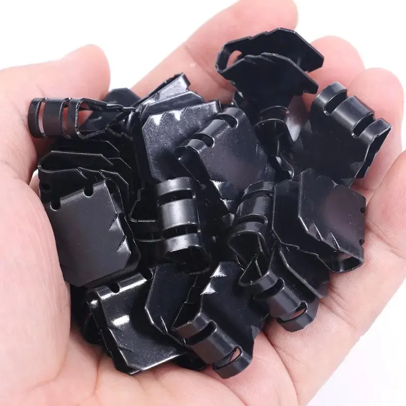 U-shape Clips Car Front Fender Bumper Cover Clip Kit Engine Guard Buckle for Auto Motorcycles Trucks Mudguard Fastener 30/10pcs