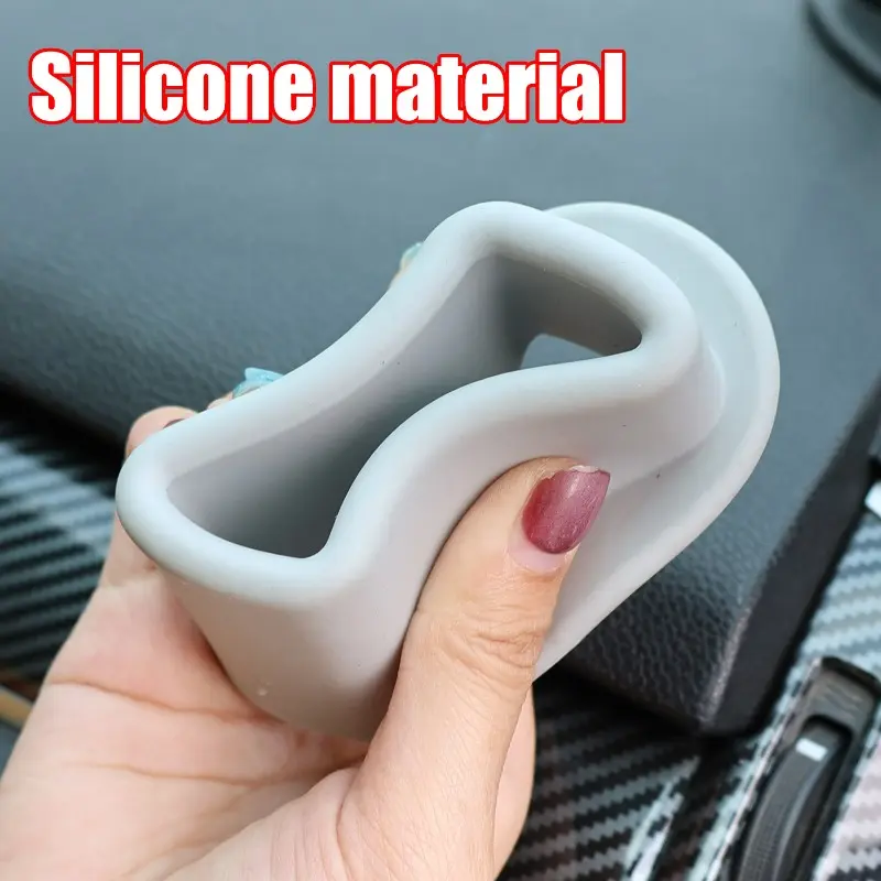 Car Seat Belt Buckle Cover Universal Seat Belt Slot Fastener Socket EVA Anti-collision Protection Cover Interior Modification