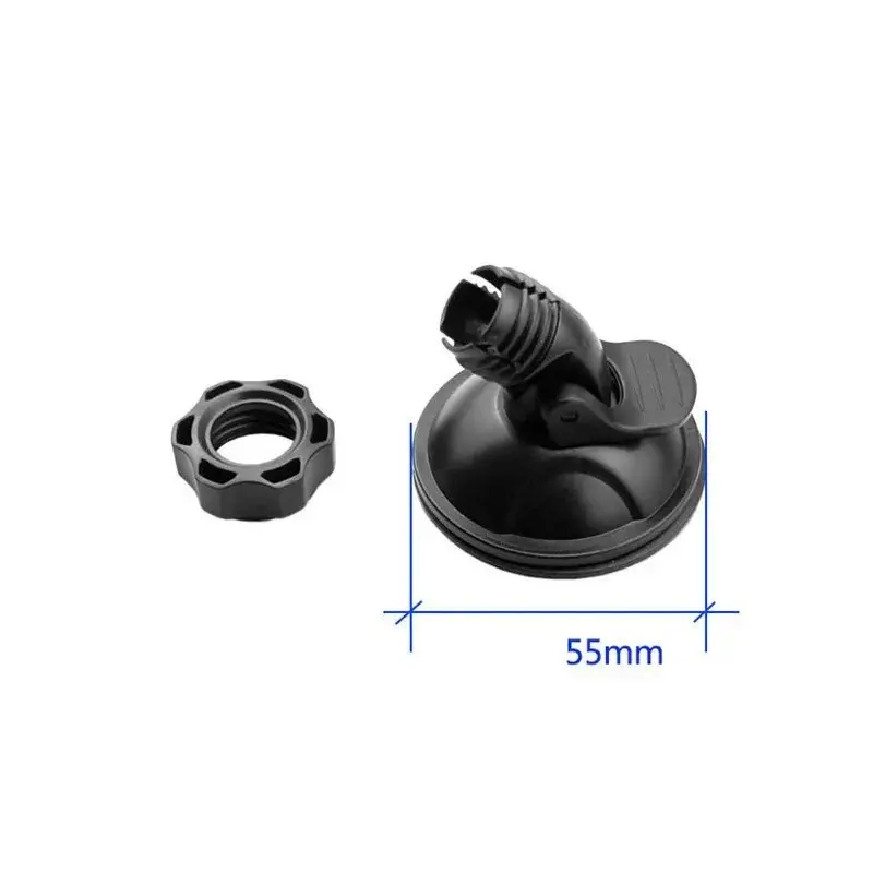 4mm Screw Head Holder for Car Driving Video Recorder Suction Cup Bracket 360 Rotatable GPS Navigation Camera Base Car DVR Holder