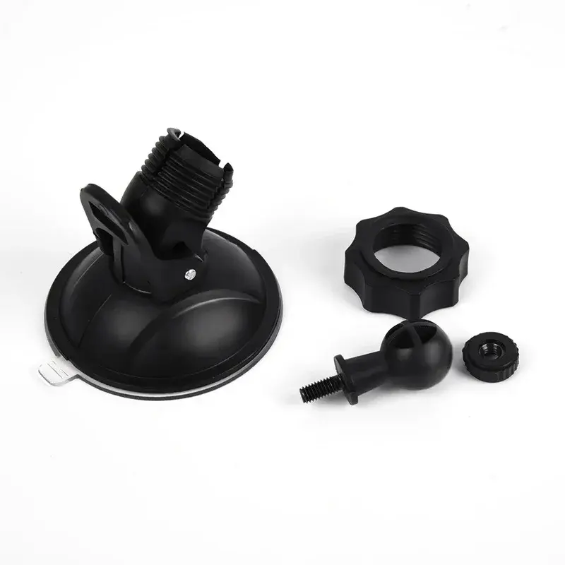4mm Screw Head Holder for Car Driving Video Recorder Suction Cup Bracket 360 Rotatable GPS Navigation Camera Base Car DVR Holder