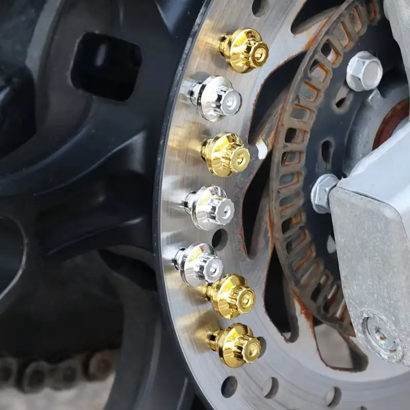 Universal Plastic Car Wheel Rivets Nuts Studs Bolts Rivets for Rim Lip Decoration Replacement Car Wheel Rivets