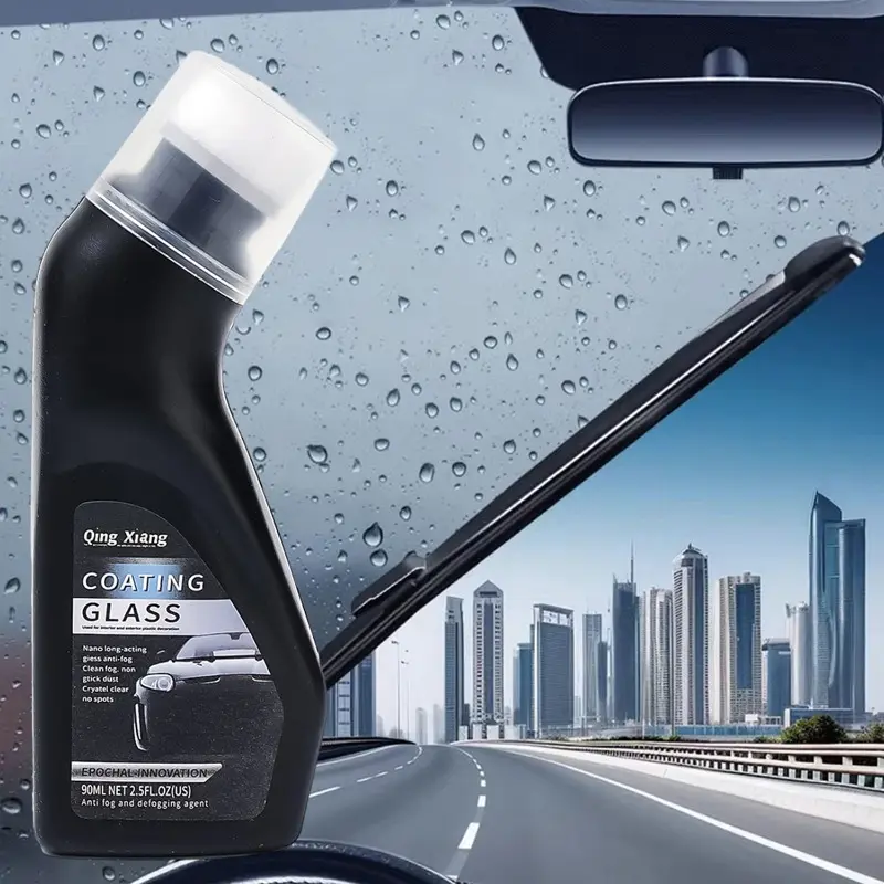 90ml Car Anti-fog Spray Glass Antifog Coating Agent Defogger Auto Windows Screens Mirror Windshield Defogging Cleaner