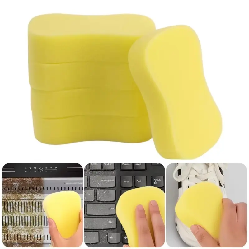 High-density Car Washing Sponges Large Honeycomb 8-shaped Sponges Block Car Cleaning Waxing Tools Cleaning Accessories