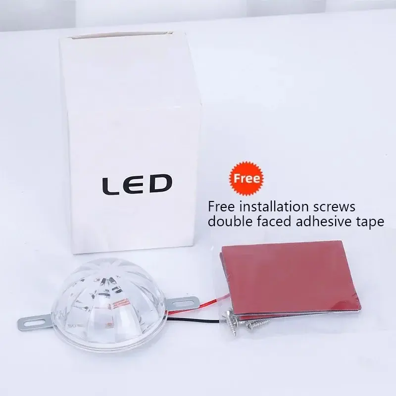 Anti Tailgating Car Chassis Lights Electric Car Motorcycle Car Anti-fog Lights 18 Modes Switching Prevent Rear-end Collision