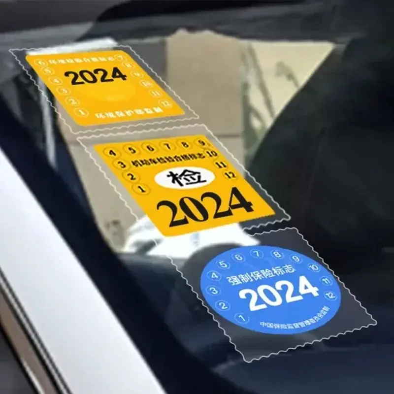 PVC Car Static Sticker Car Windshield Electrostatic Stickers Transparent Windscreen Decal Decor Auto Interior Accessories