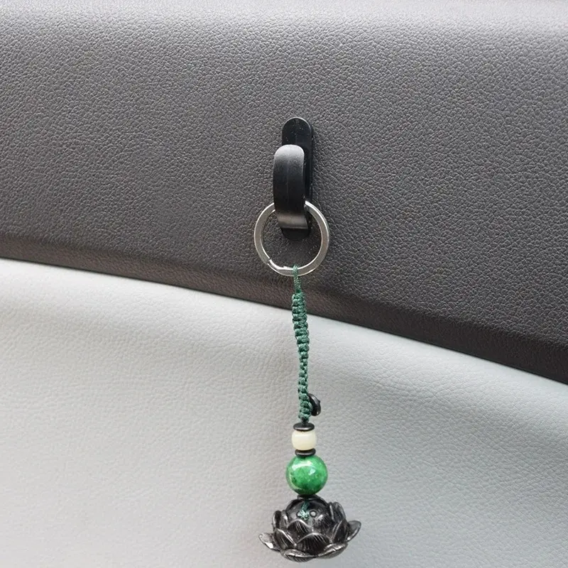 Car Self-Adhesive Hooks Mini Holder Auto Interior Organizer Ornaments Hook Home Bathroom Universal Holder Hooks Car Pendant