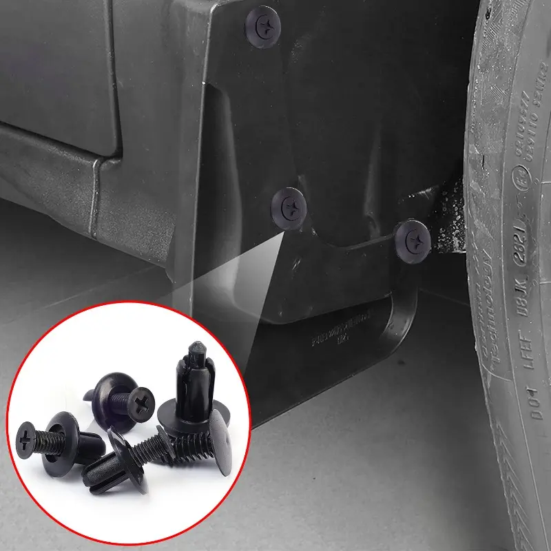 100pcs Mixed Car Plastic Clips Auto Fixing Door Closer Pin Removing Retainer Rivet Screws Disassembly Tools for Removal Products
