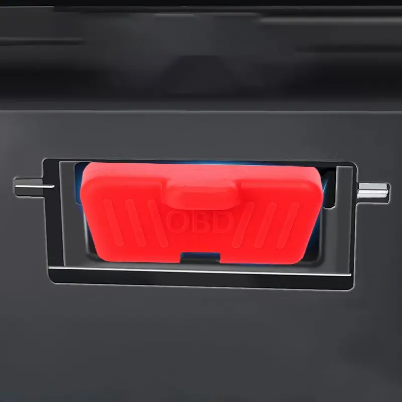 Universal Car OBD Silicone Dust Protection Case OBD Cover Lock Waterproof Vehicles Lid Protector Sleeve Accessories