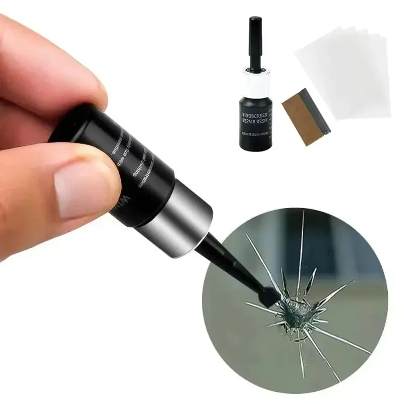 DIY Car Window Glass Screen Repair Kit Glass Curing Glue Auto Glass Scratch Crack Restore Windshield Repair Tool Car Accessories