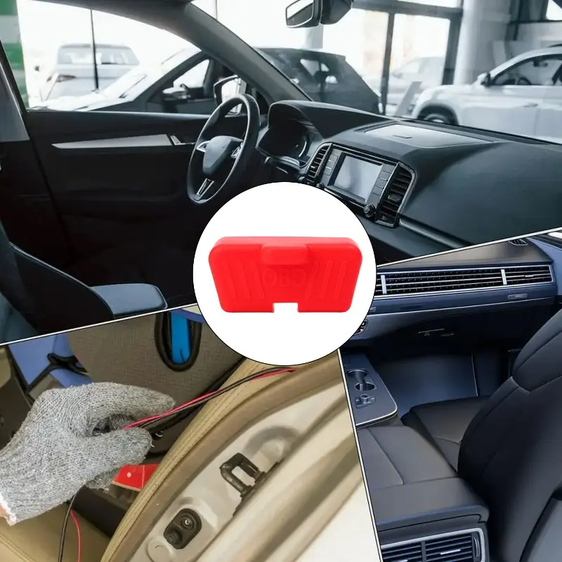 Universal Car OBD Silicone Dust Protection Case OBD Cover Lock Waterproof Vehicles Lid Protector Sleeve Accessories