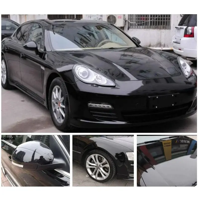 Car Gloss Vinyl Wrap Film Black Bright Color Sticker Car Motorcycle Body Styling Decals Decoration Stickers Accessiries 150x50cm