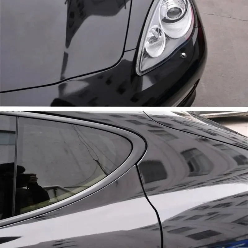 Car Gloss Vinyl Wrap Film Black Bright Color Sticker Car Motorcycle Body Styling Decals Decoration Stickers Accessiries 150x50cm