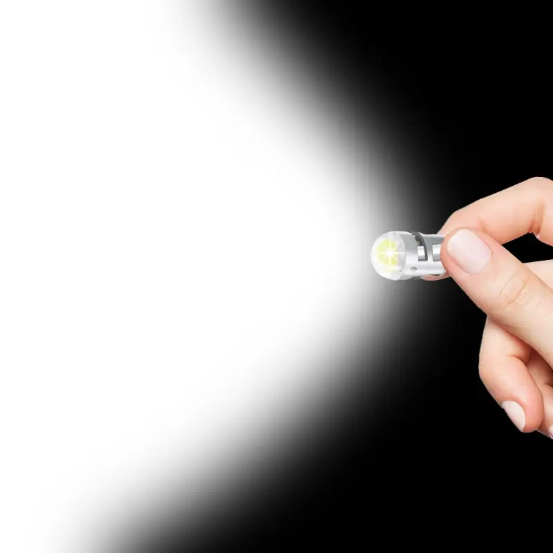 2Pcs T10 COB Led DC 12V Signal Lamp Car Bulb W5W 194 168 Reading Interior Lamps Clearance Backup Reverse Fog Lights Ultra Bright