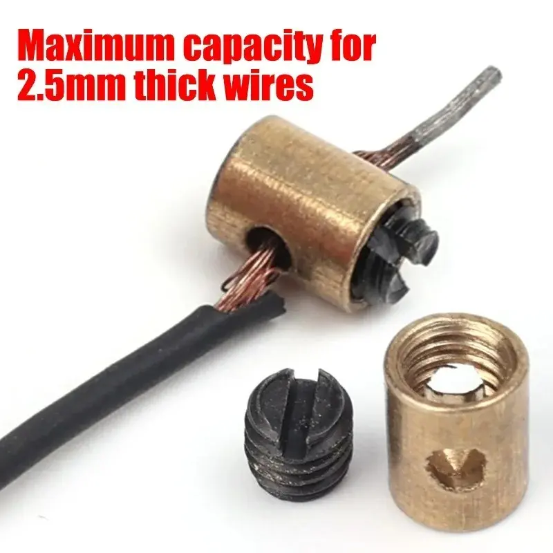 Universal Cable Stop Bolt Pins for 50CC-250CC CRF XR BBR KLX TTR ATV Pit Dirt Bike Quad 4Wheels CT200U CT200EX BT200X Mini-bike