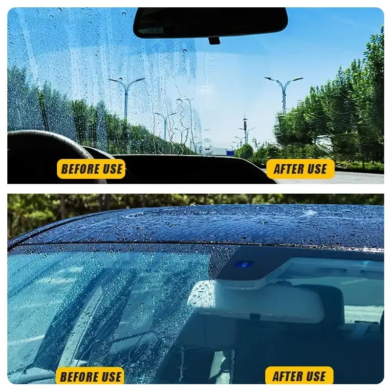 Car Glass Polishing Paste Windshield Anti-Rain Coating Repair Scratch Water Spots Removal Auto Cleaning Glass Oil Film Remover