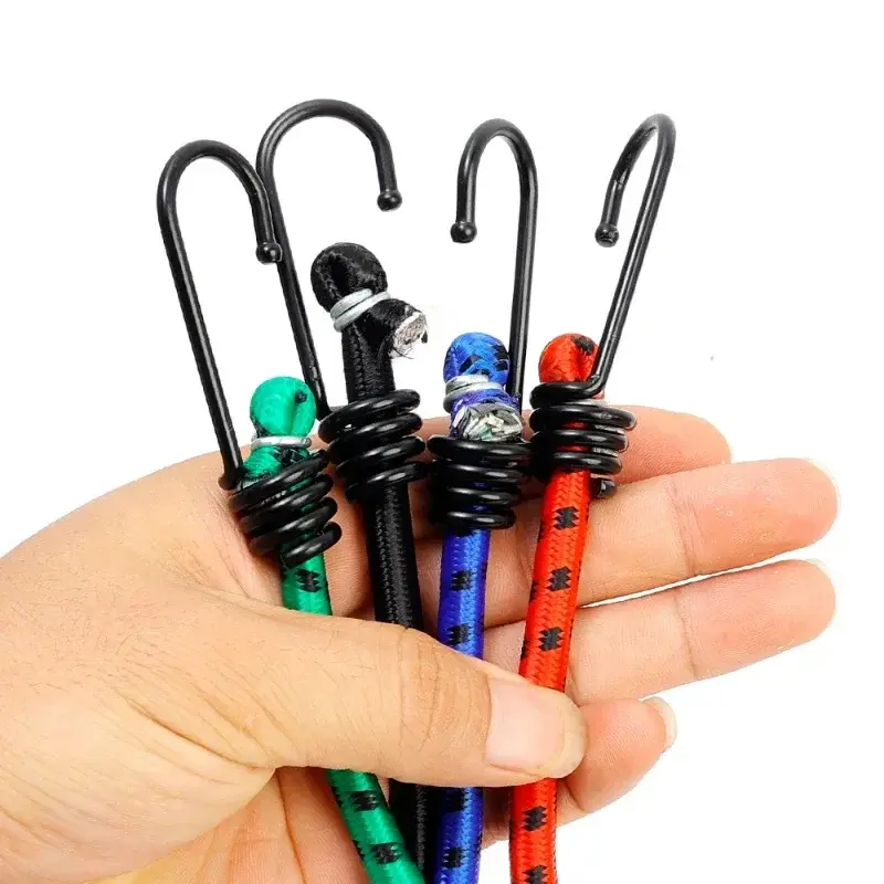 Motorcycle Luggage Strap Rope Cargo Luggage Fixed Straps Elastic Rubber Strapping Tie Bicycle Electric Vehicle Riding Equipment
