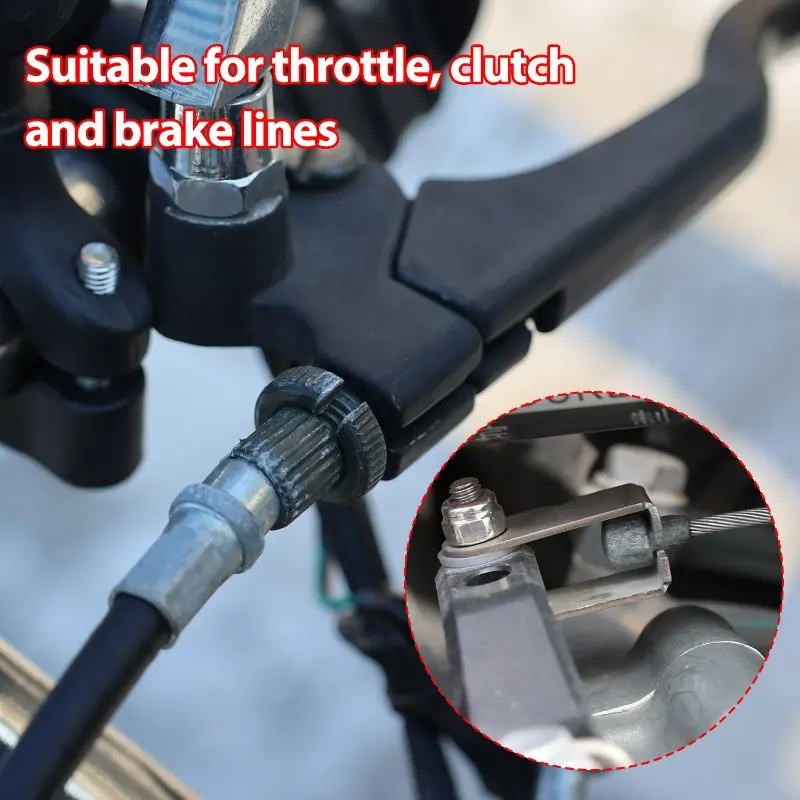 Universal Motorcycle Emergency Brake Clutch Throttle Cable Repair Kit for YAMAHA Honda Yamaha SUZUKI Motorbike Parts