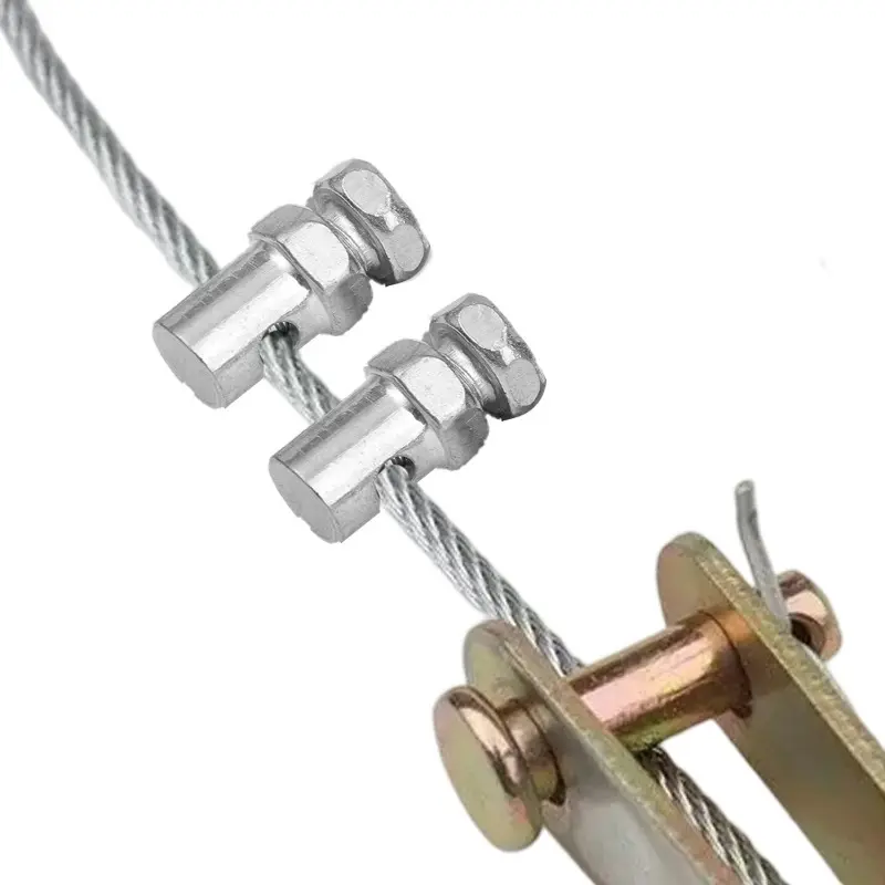 10PCS Universal Brake Line Cable Wire Fixed Screws Fastener for Motorcycle Motorbike Cable Adjustment Fixator