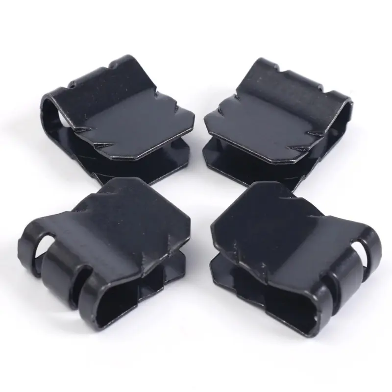 Car Mudguard Fixing Clips Auto Engine Guard U-shaped Buckle Clamp Motorcycle Truck Fender Metal Fixed Buckle Fastener Iron Parts