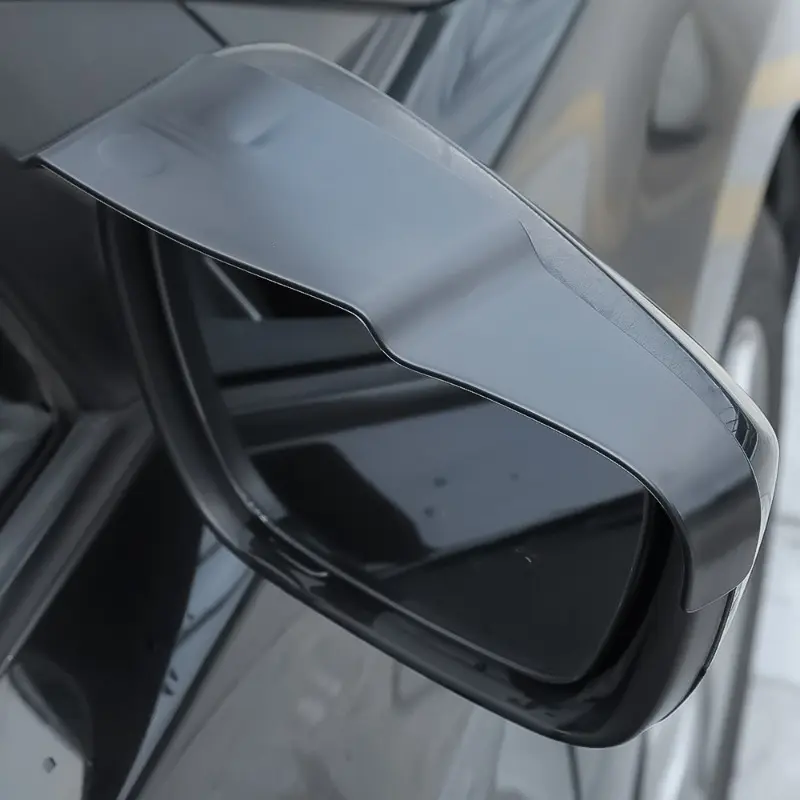 Car Rearview Mirror Rain Eyebrow Air Dry Blowing Style Car Rearview Mirror Snow Guard Sun Visor Shade Protector Rainproof Blade