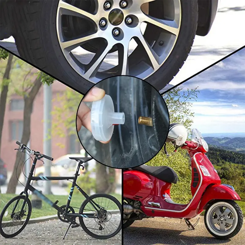Car Waterproof Solar Energy Flash Wheel Light Decorative Flashing Colorful LED Tire Lights Gas Nozzle Cap Motion Sensors Lamp
