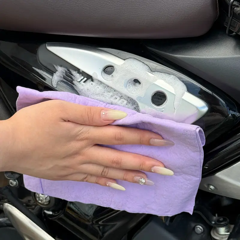 PVA Wash Car Towel Premium Quick-Dry Towel Ultra Absorbent Scratch-Free Reusable for Auto Maintenance Soft Deerskin Cloth