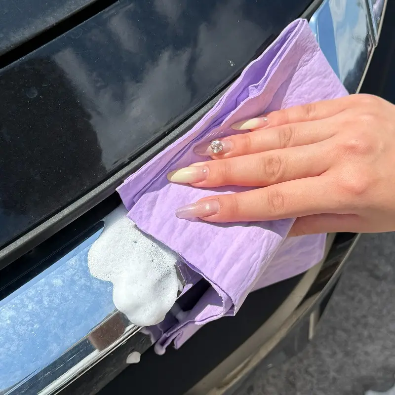 PVA Wash Car Towel Premium Quick-Dry Towel Ultra Absorbent Scratch-Free Reusable for Auto Maintenance Soft Deerskin Cloth