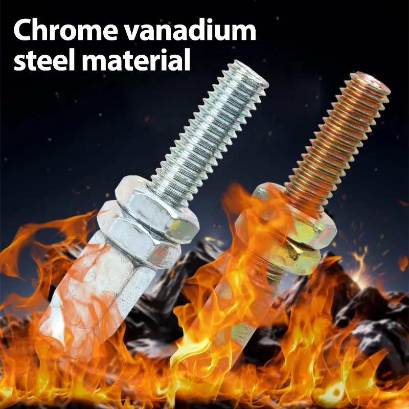 M6 Screws Motorbike Throttle Cable Parts Throttle Cable Screws for Agricultural Machinery Kart Throttle M6 Hollow Screw