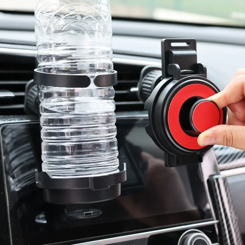 Car Cup Holder Air Vent Outlet Drink Bottle Holder Bottle Holder Auto Interior Accessories Foldable Beverage Ashtray Mount Stand