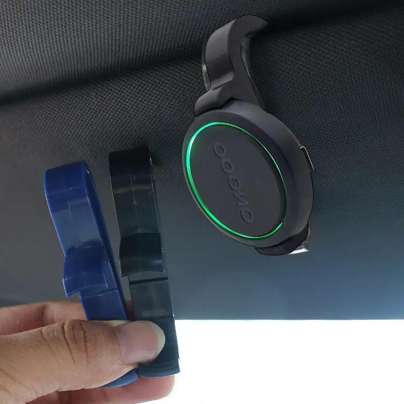 Car Sun Visor Holder UV Protection Co-pilot Visor Bracket Heat Resistant Slide-in Mount Clip for Ooono Co-Driver No1