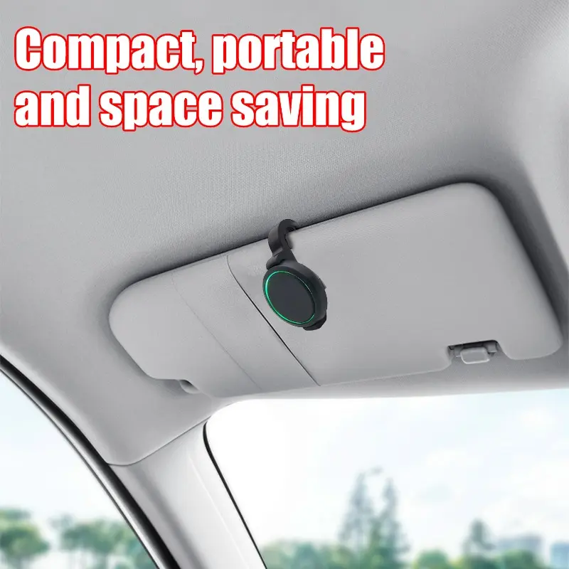 Car Sun Visor Holder UV Protection Co-pilot Visor Bracket Heat Resistant Slide-in Mount Clip for Ooono Co-Driver No1