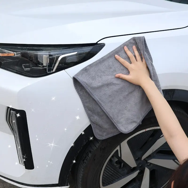 Car Wash Towel Microfiber Double-Sided Ultra Absorbent Car Wash Cloth Cleaning Drying Towel Wash Accessories Multi-purpose Rags