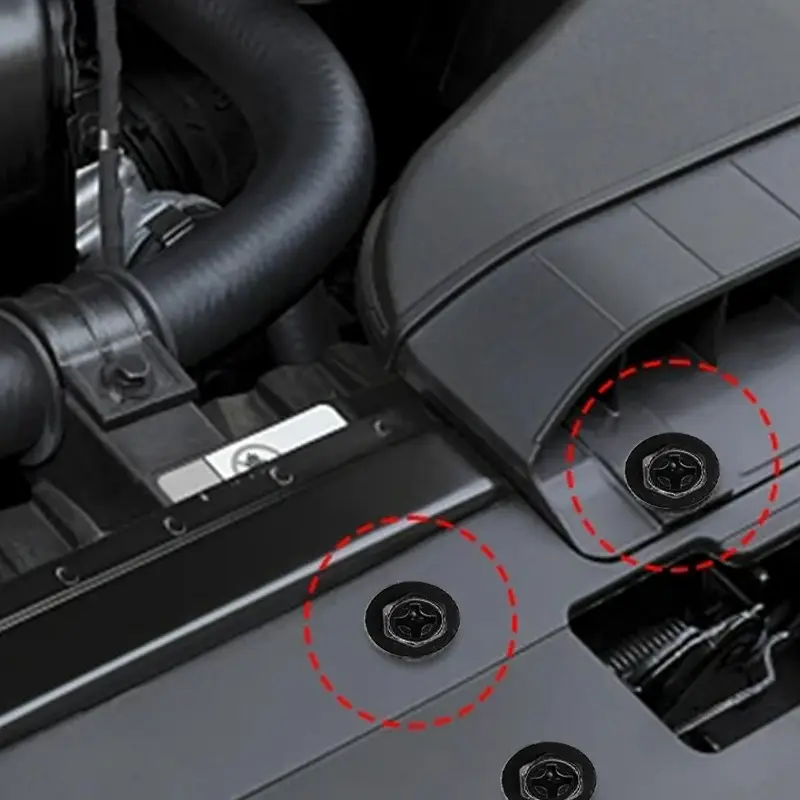 Metal Screw Tapping Fastener U-Type Clip with Screw 90467-05114 for Toyota Camry RAV4 IS300 Bumper Fender Nylon Clip U Nut