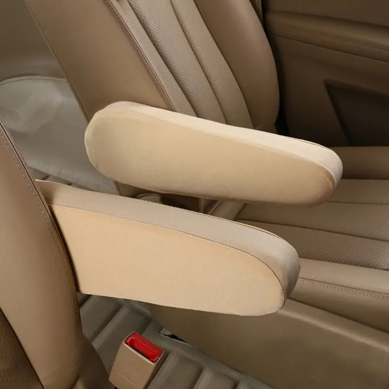 Car Seat Armrest Cover Soft Comfortable Elastic Cloth Universal Auto Interior Armrest Dust Proof Hand Armrest Protector Covers