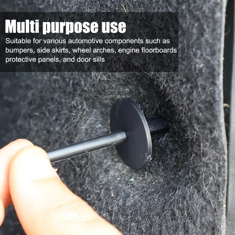 Plastic Rivet Bumper Fastener Clip for Ford GM Chrysler Jeep Wrangler 2006 - 2018 Dodge Avenger Car Retainer OE#51777171004