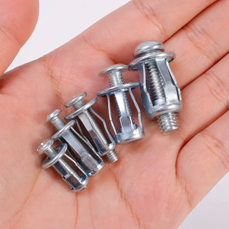 Petal Rivet Nut Kit Car Number Plate Metal Clip Fixing Plate Metal Screw Jack Nuts Bolt Cars Motor Vehicle Special Fixing Nut