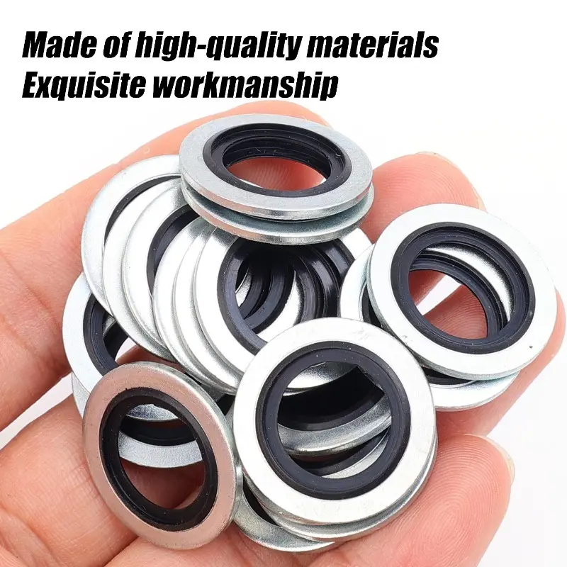 Car Oil Pan Drain Sealing Gasket Pad for Ford Zetec Engine Mazda Volvo Jaguar Land Rover 100 Oil Pan Cleaning Machine 1005593