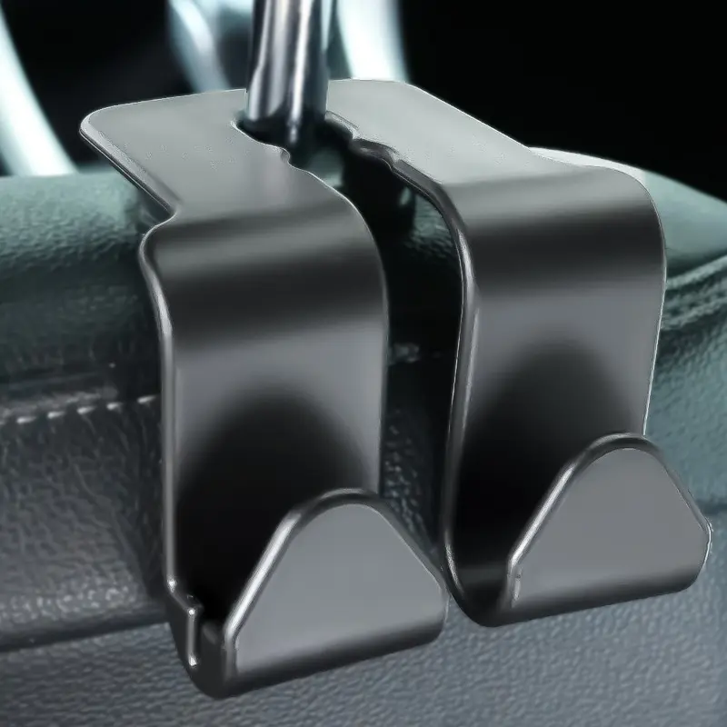 Universal Car Seat Headrest Hook for Auto Back Seat Storage Organizer Hanger Storage Holder for Handbag Purse Bags Clothes Coats