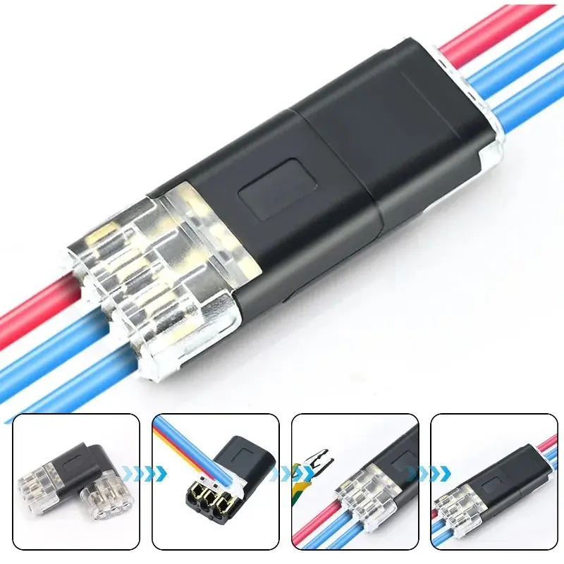 Waterproof 3 Pin Way Plug Electrical Connector Car Wire Cable Automotive Electrical Connector Strip Terminal Connection Tools