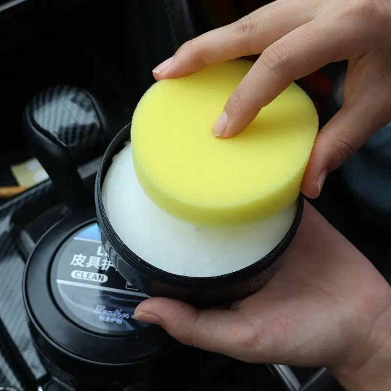 Car Leather Seat Maintenance Care Oil Multifunctional Cream Interior Polishing Stain Removal Refurbished Leather Sofa Cleaning