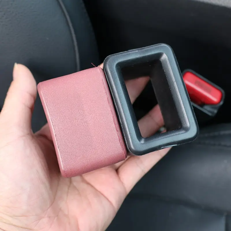 Car Seat Belt Buckle Cover Anti Scratch Seatbelt Button Protector Seat Belt Protection Cover Holder Car Interior Accessories